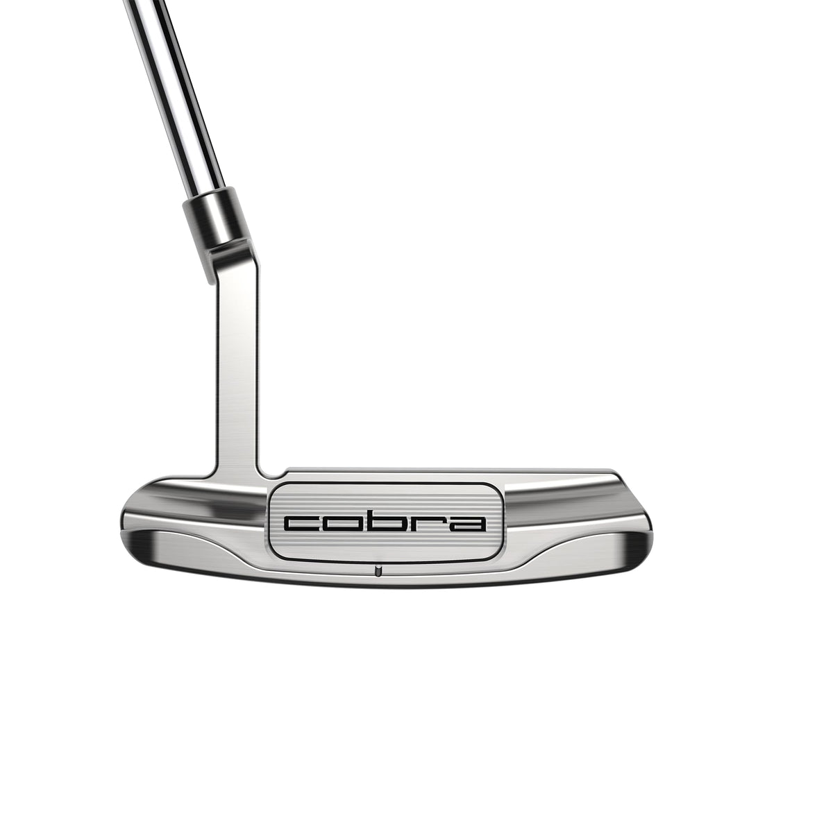 Cobra Classic Blade Putter silhouette in address position enhances balance and feel