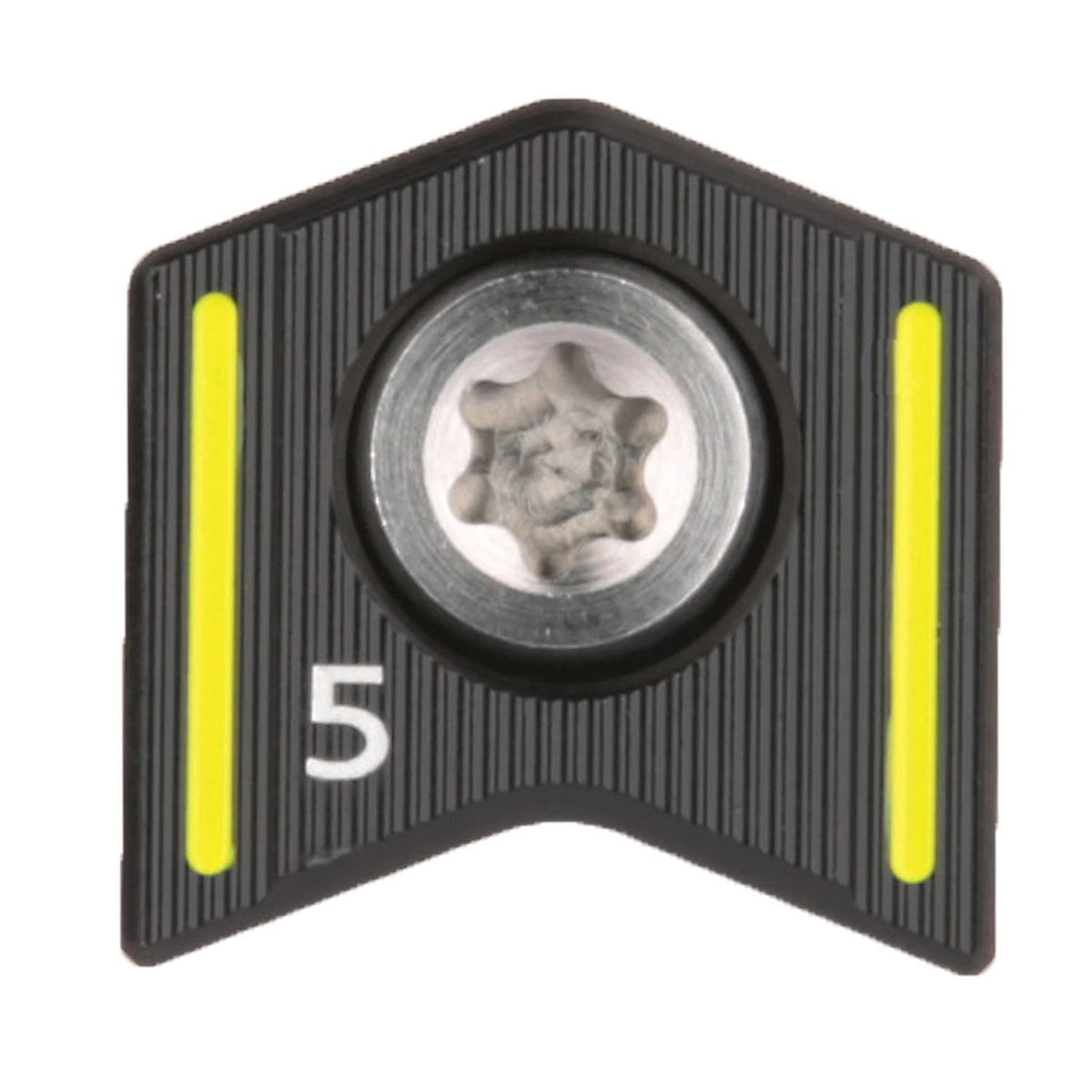 Cobra Radspeed 5g weight closeup for precise fit and customizable swing feel.