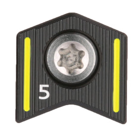 Cobra Radspeed 5g weight closeup for precise fit and customizable swing feel.