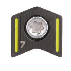 Cobra Radspeed 7g weight close-up for precise weight tuning