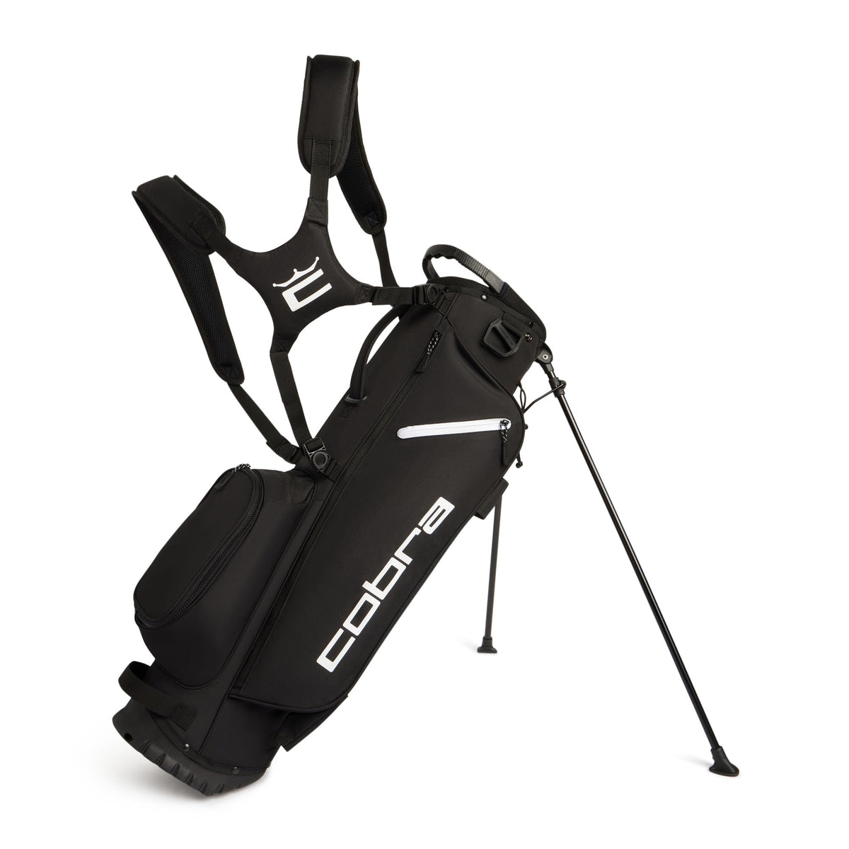 Cobra Ultralight Golf Bag front view showing a lightweight, compact design for easy walking rounds.