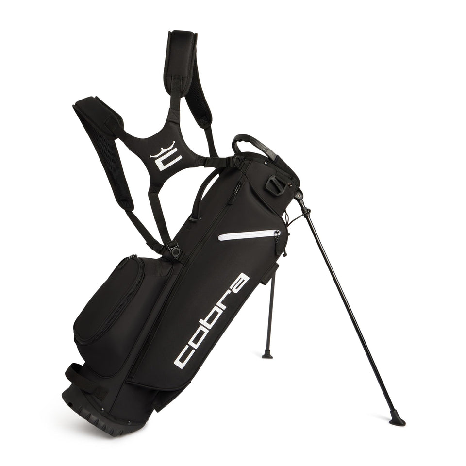 Cobra Ultralight Golf Bag front view showing a lightweight, compact design for easy walking rounds.