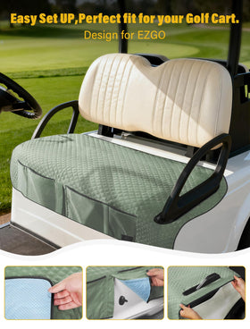 Coivy towel blanket with four pockets for on-course storage