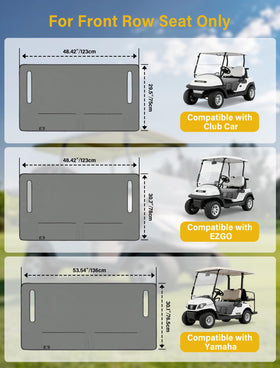 Coivy charcoal gray fabric adds premium feel to the cart