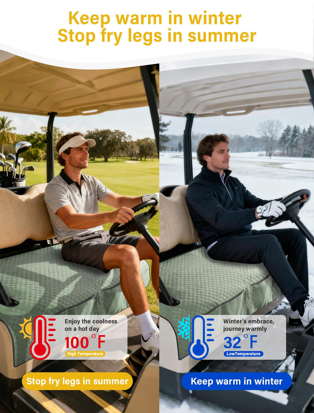 Coivy seat cover protects original seats and cleans easily