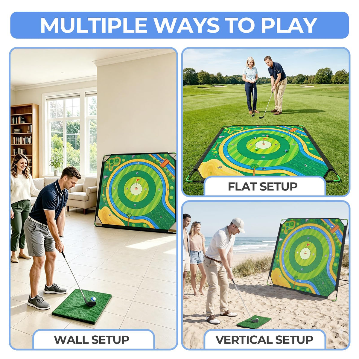 Cokeja 24 sticky balls in four colors for varied target play.