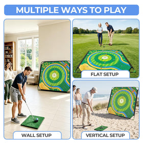 Cokeja 24 sticky balls in four colors for varied target play.