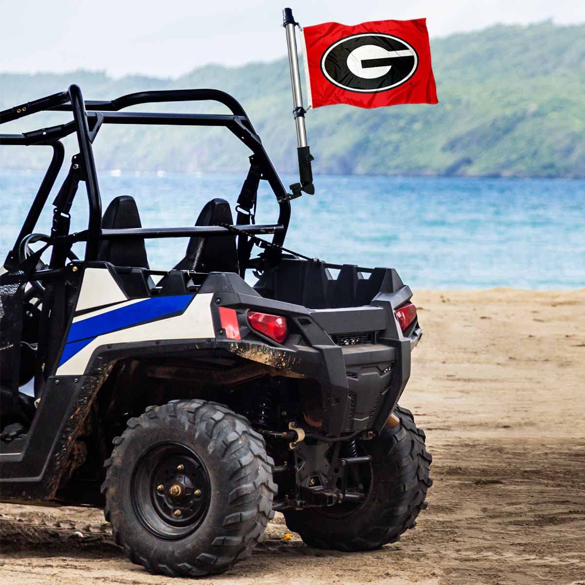 College Flags & Banners Co. mounting hardware included for secure attachment.