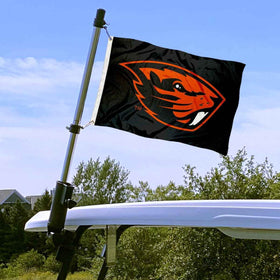 College Flags & Banners Co. adjustable bracket for versatile frame mounting.