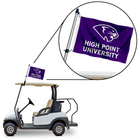 College Flags & Banners Co frame-mount compatible with square or round posts up to 1.75 inches.
