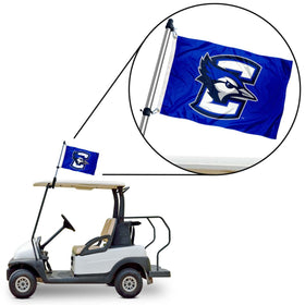 Hardware kit simplifies mounting on golf carts, ATVs, and canopies.