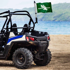 College Flags and Banners Co. stainless steel flag pole delivers durable outdoor performance.