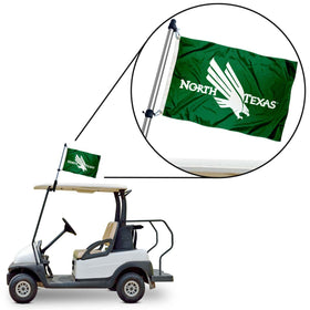 Officially licensed North Texas Mean Green flag for authentic team spirit on outdoor displays.