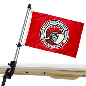 College Flags Tampa Spartans golf cart flag for outdoor visibility at games