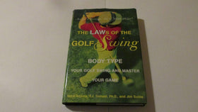 Collins LAWs of the Golf Swing cover illustrates a body-type approach for personalized improvement