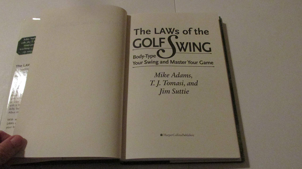 Collins LAWs of the Golf Swing types diagram explains the three common body-based swings
