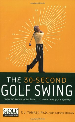 Collins Living 30-Second Golf Swing brain training on course to improve focus and consistency