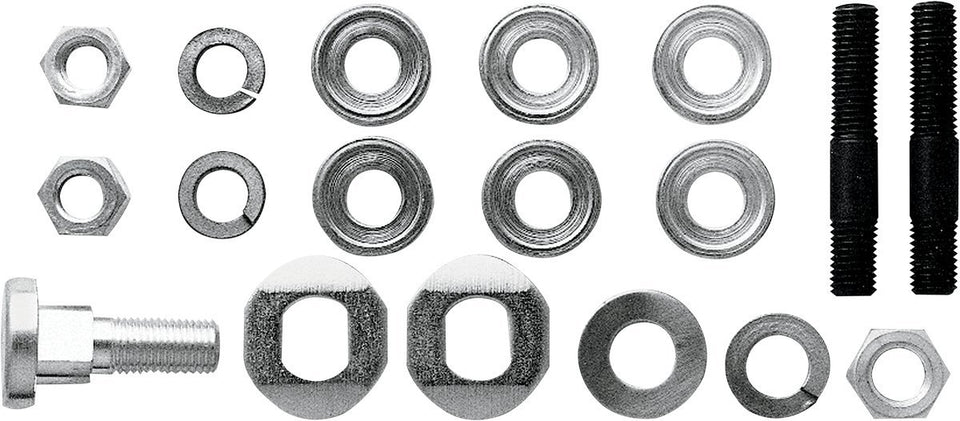 Colony OEM Cadmium Solo hardware kit assembly showing secure saddle-to-seat tee mounting benefits.