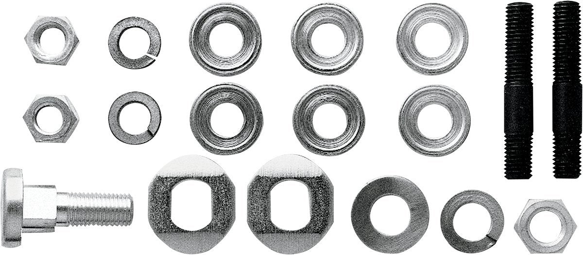 Colony cadmium kit fasteners shown for stable saddle-to-seat tee connection.