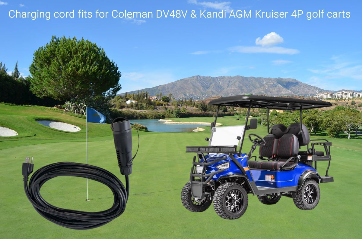 COMFGET Y-30 ETL-listed golf cart cable for safety and reliability.