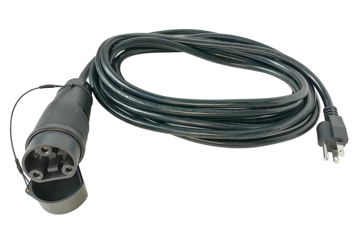 COMFGET Y-30 golf cart charging cable, 16.4 ft, ready for on-site recharging.