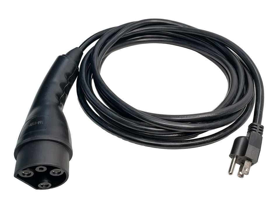COMFGET golf cart charger cord assembly with 16A 110-220V plug and connectors