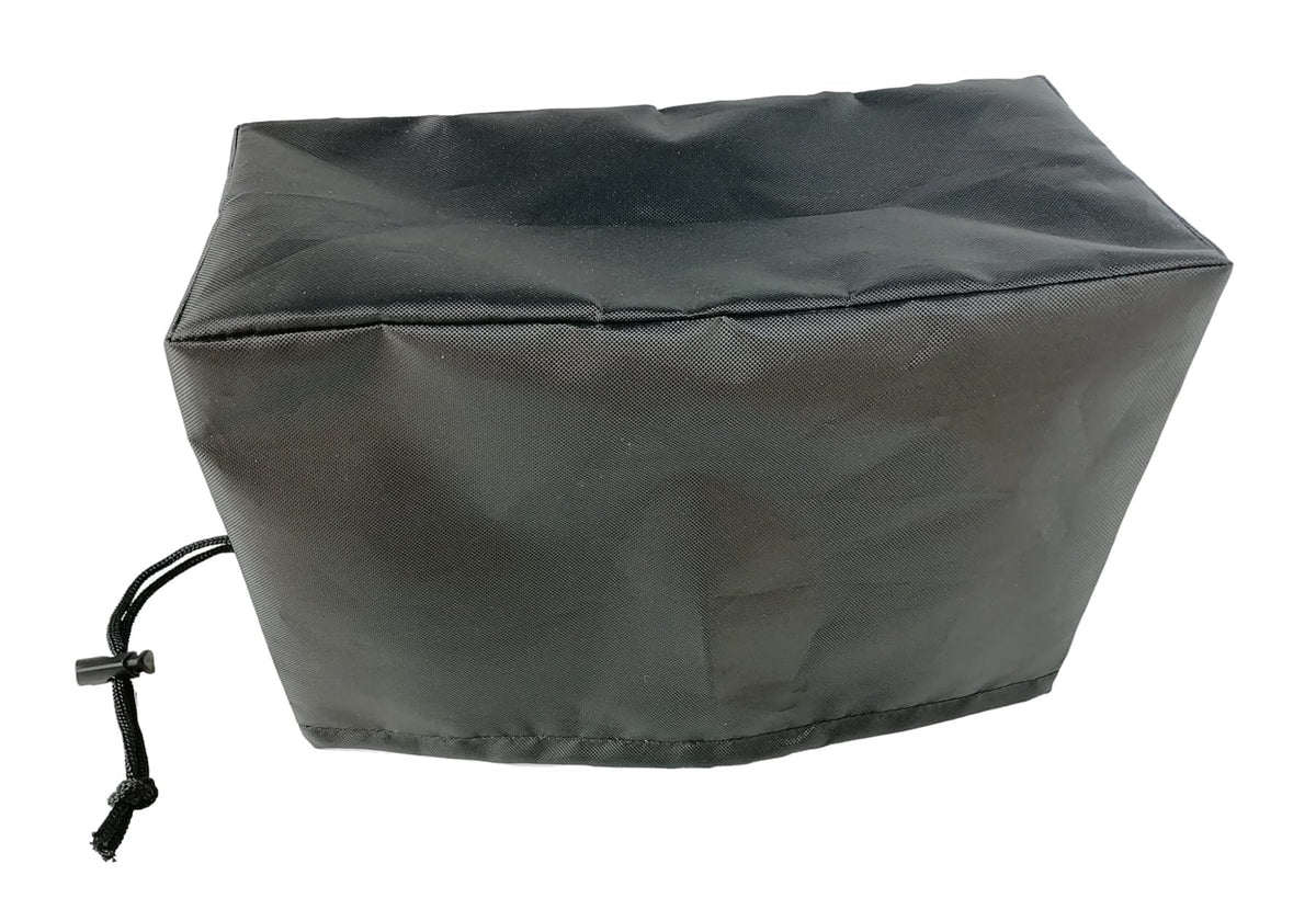 COMFGET waterproof touchscreen cover on Evolution/Denago carts with secure front-fit look.