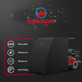 Comnova windproof buckle system for secure fit