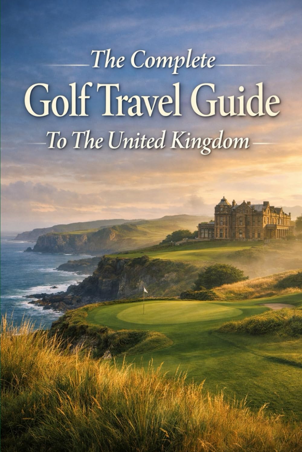The Complete Golf Travel Guide UK cover, ideal for planning legendary golf trips.