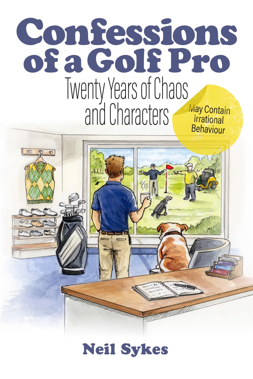 Confessions of a Golf Pro cover: glimpse into club life for golf enthusiasts