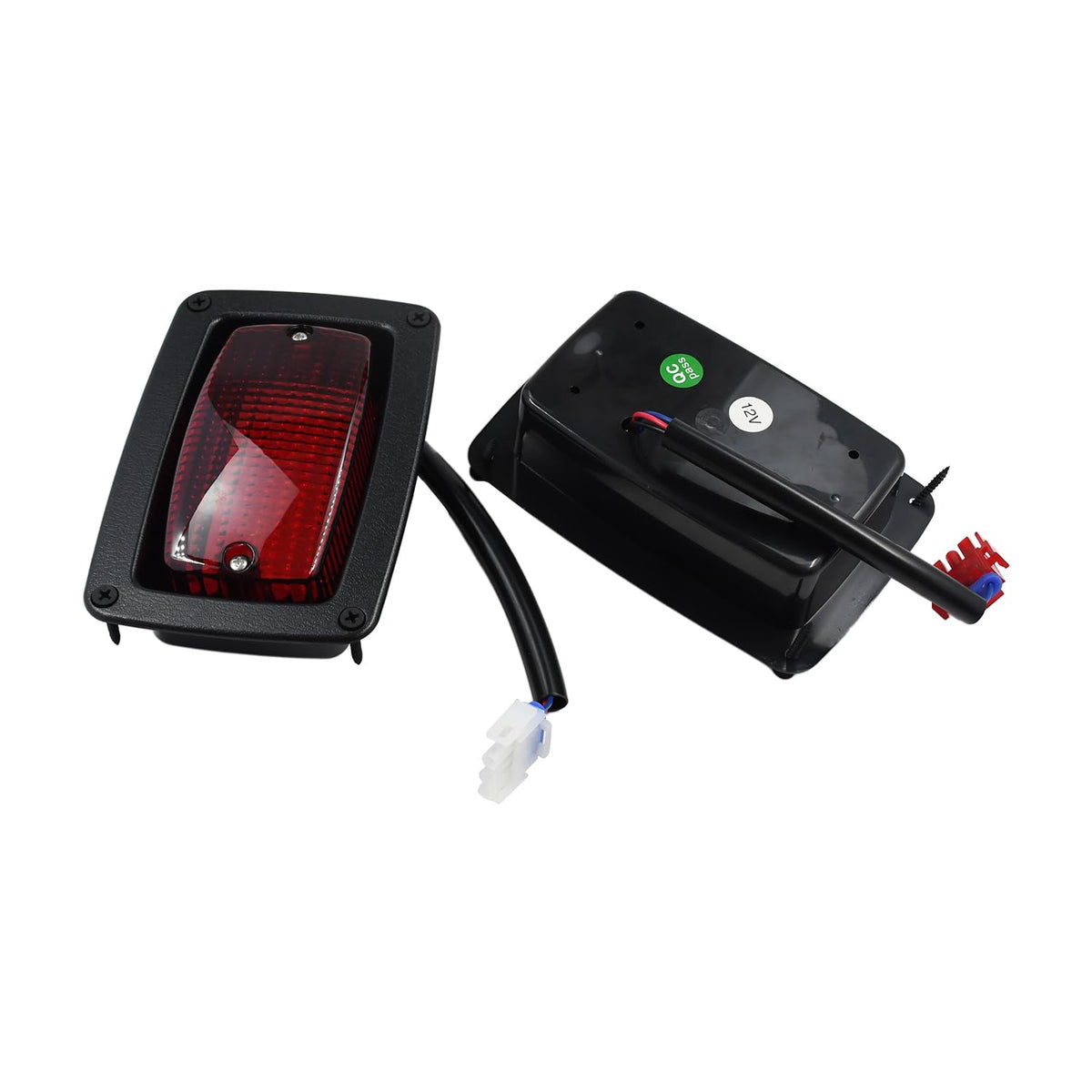 Congparts 1017035 taillight kit fits 6x4 inch footprint for easy installation