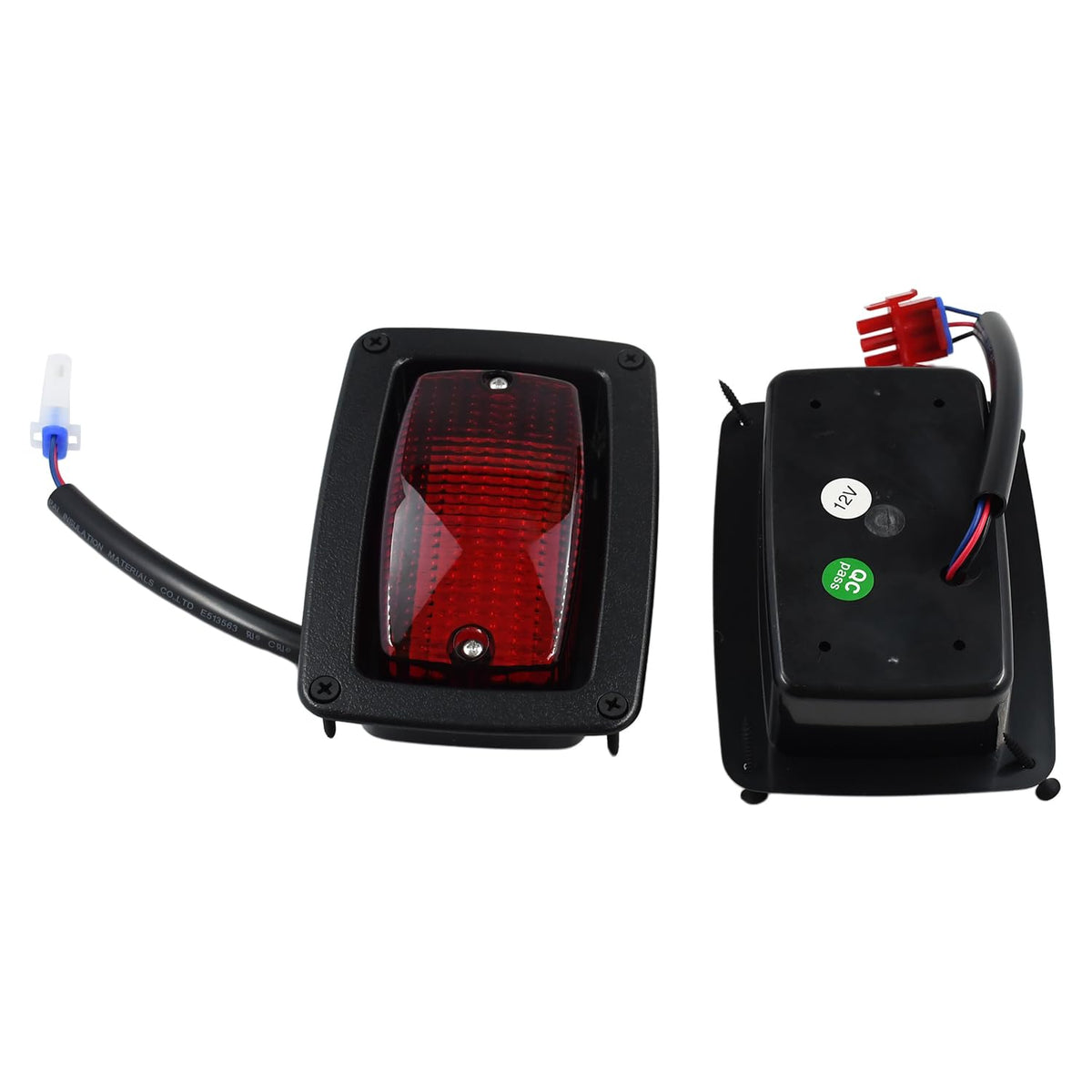 Congparts 1017035 includes two LED rear taillights for Club Car DS and Yamaha carts