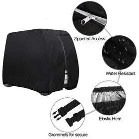 ConPus UV-sunproof coating protects the cart from sun exposure.