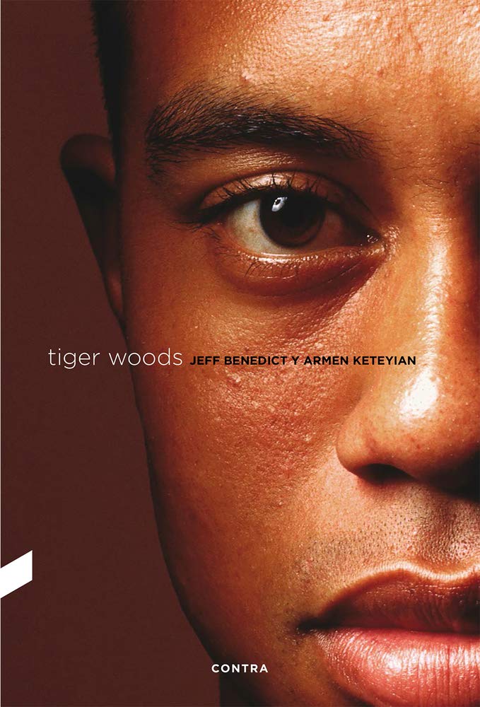 CONTRA Tiger Woods Spanish Edition cover, offering a deeper biographical journey.
