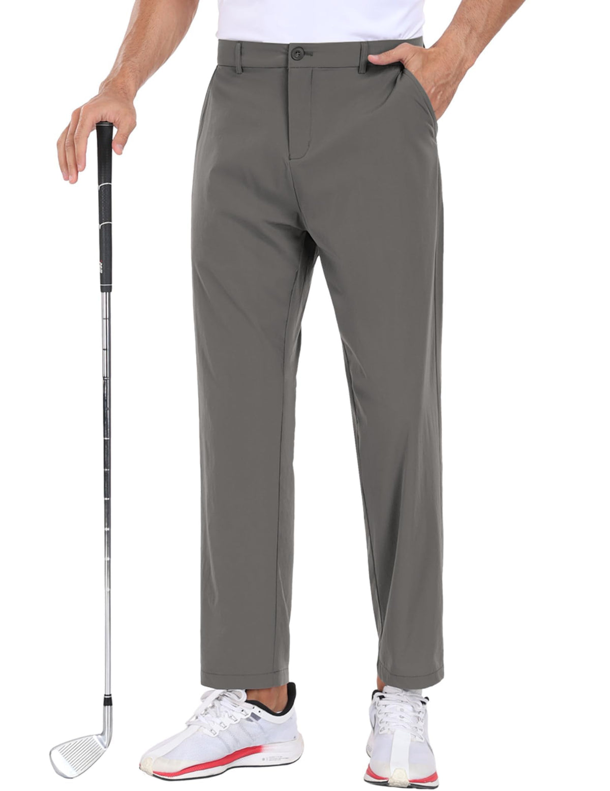 COOFANDY men's golf pants stretch: breathable, four-way stretch for all-day comfort