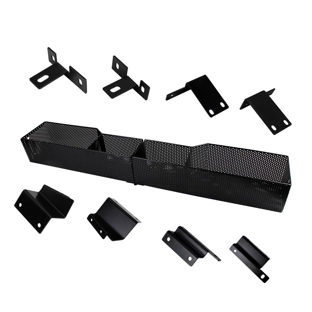 COOL STAR black finish complements interior while adding hidden storage.