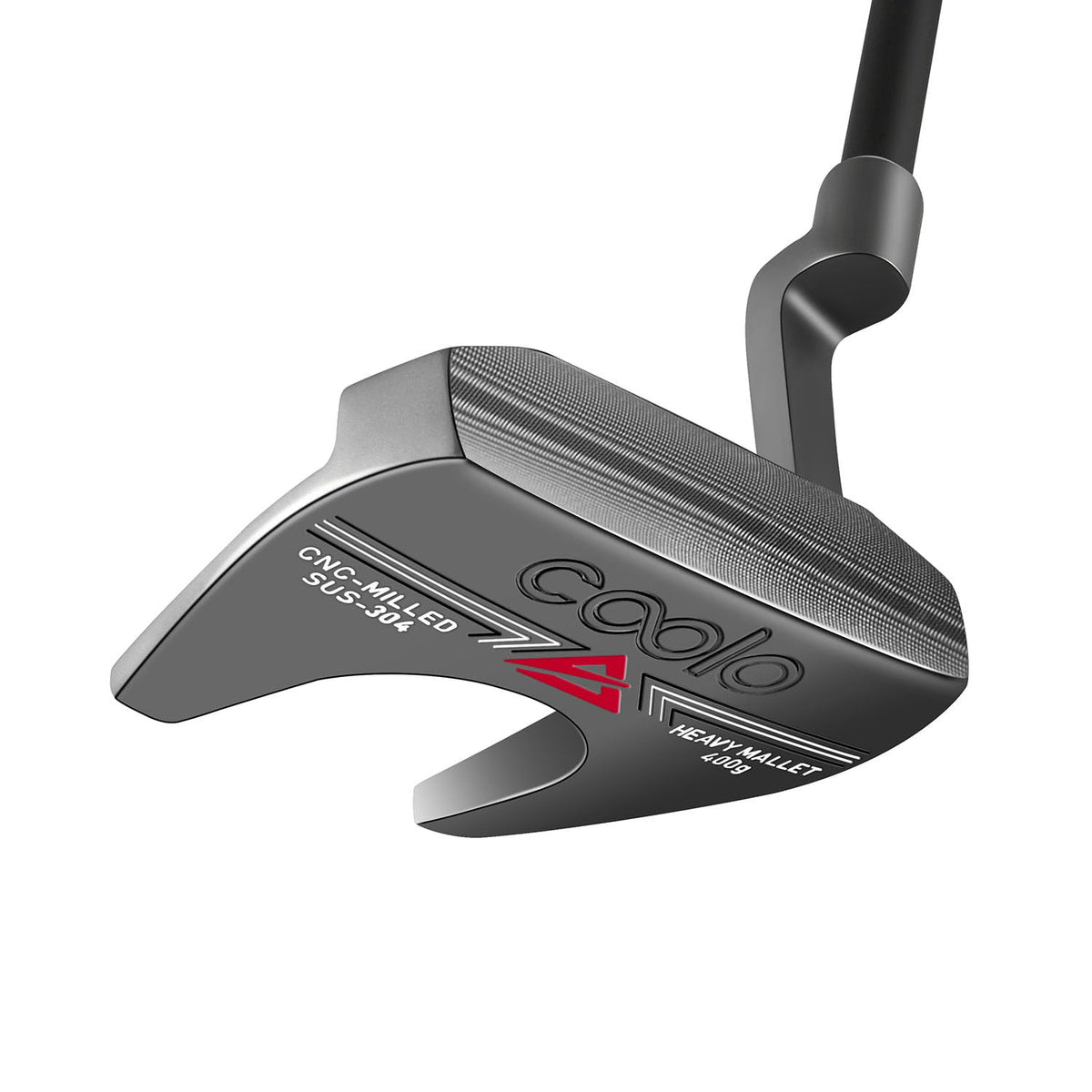 COOLO CNC milled face putter provides consistent grip and soft feel.
