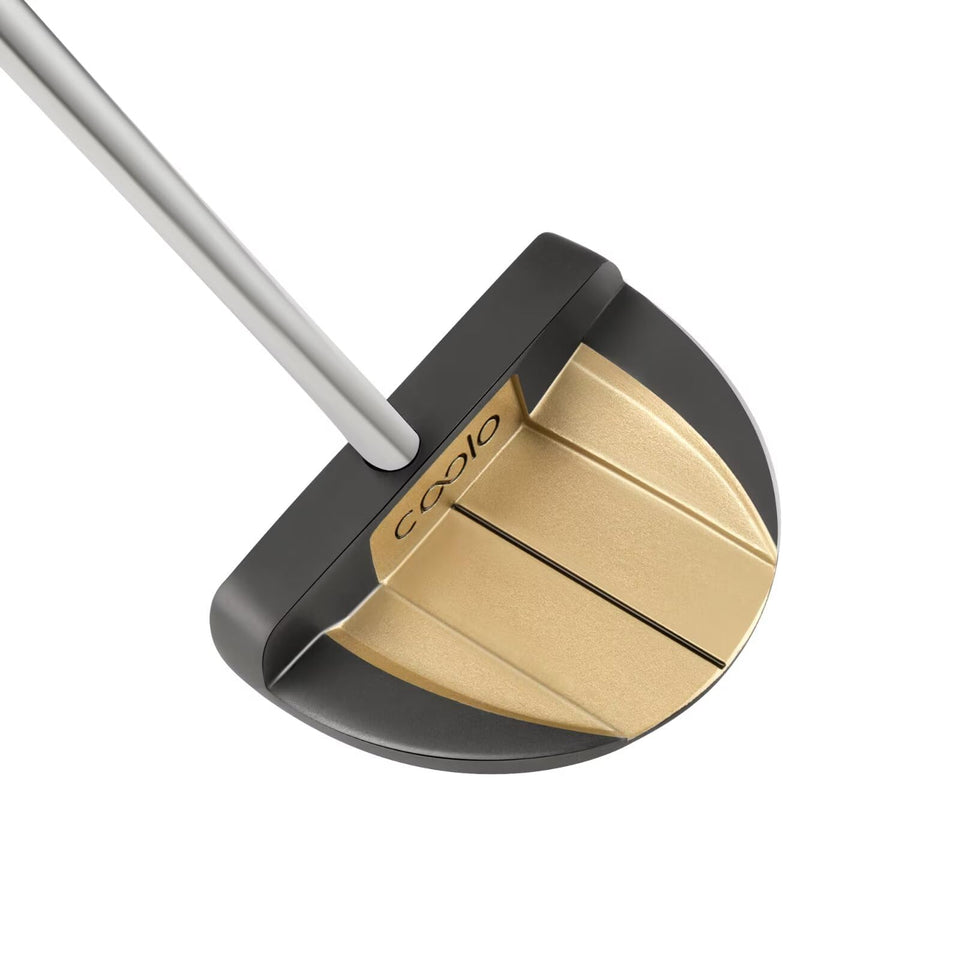 COOLO counter-balance putter blade design improves stability for smoother strokes