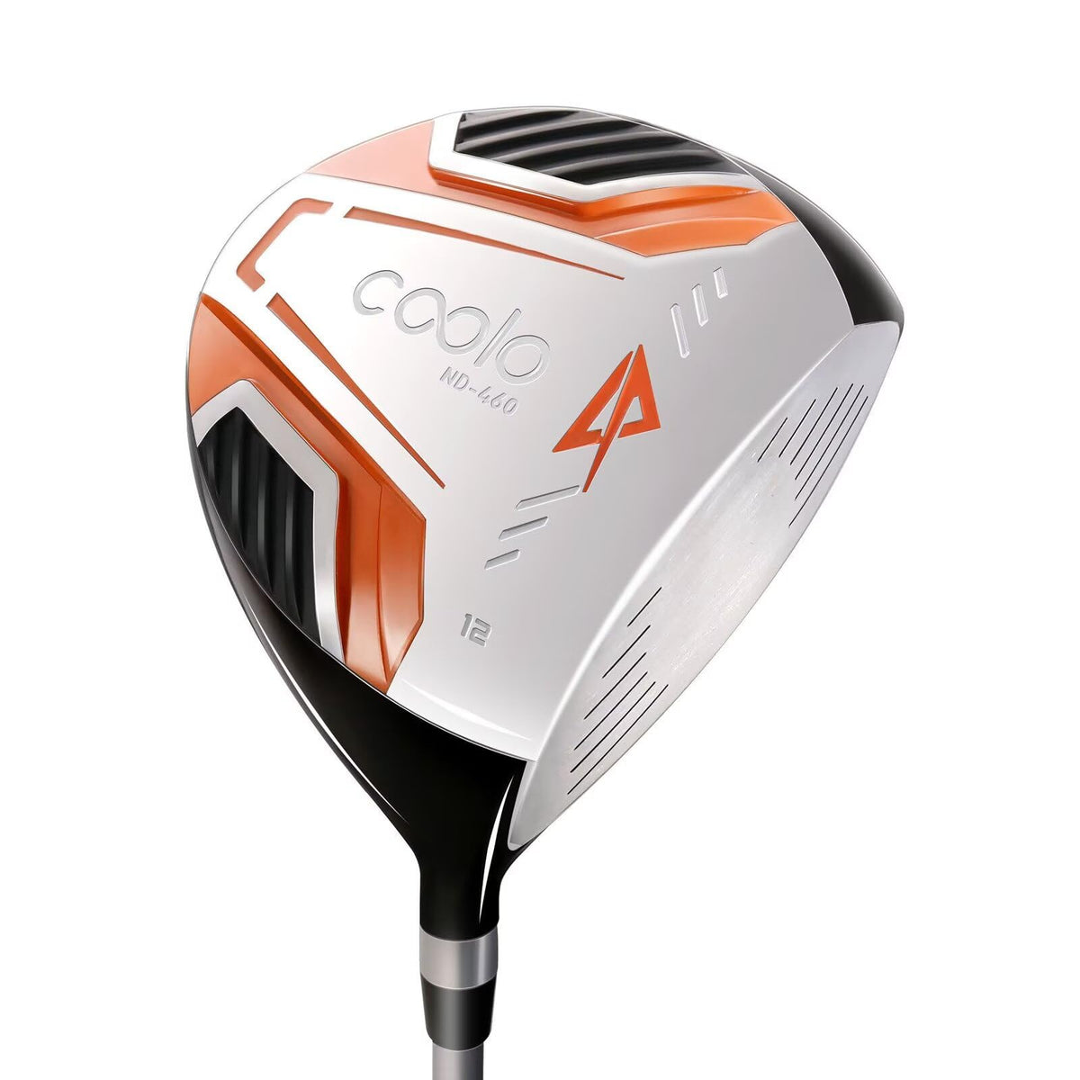 COOLO golf driver 460cc close-up showing forgiving design for beginners