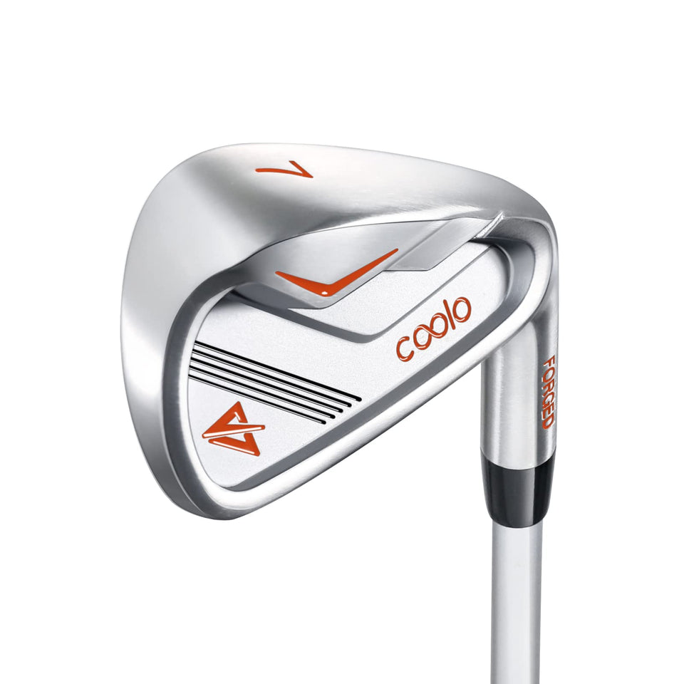 COOLO Graphite golf irons—lighter-weight design for easier swings and better control.