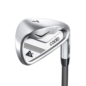 COOLO Graphite Irons with a lightweight shaft to boost swing speed and feel.