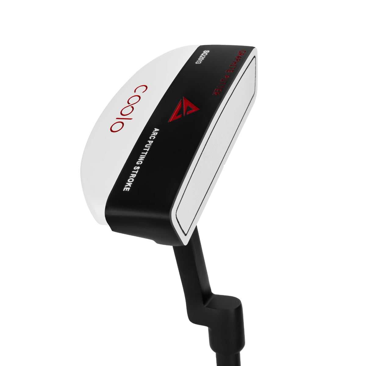 COOLO Low Torque balance design reduces twist for straighter putts.