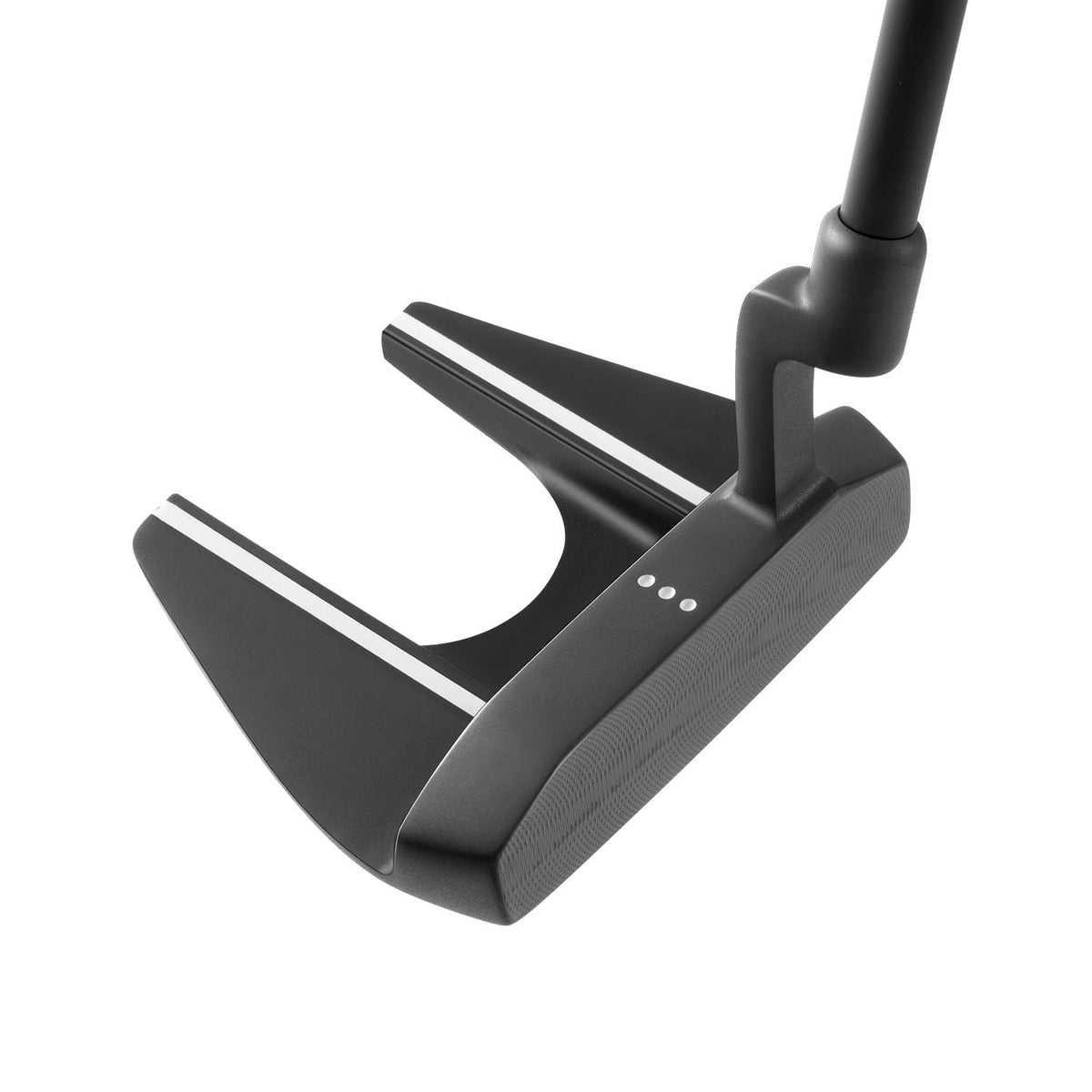 COOLO Low Torque Putter graphite shaft delivers light feel and smoother rotation.