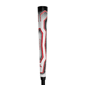 COOLO oversized pistol-grip improves wrist alignment during stroke.