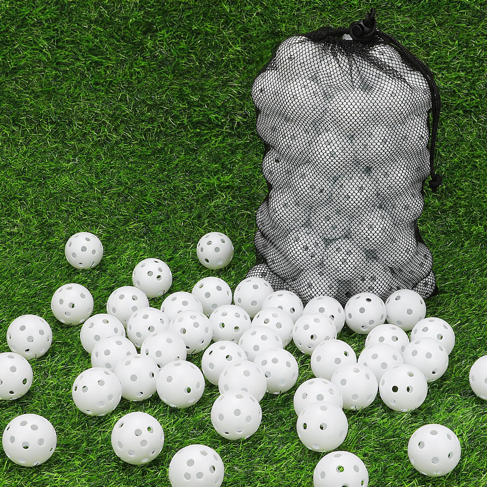 Coopay 50-pack practice golf balls 42mm for consistent backyard swings