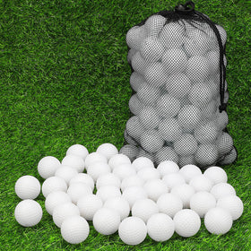 Coopay 72 pack practice golf balls with drawstring bag for easy transport