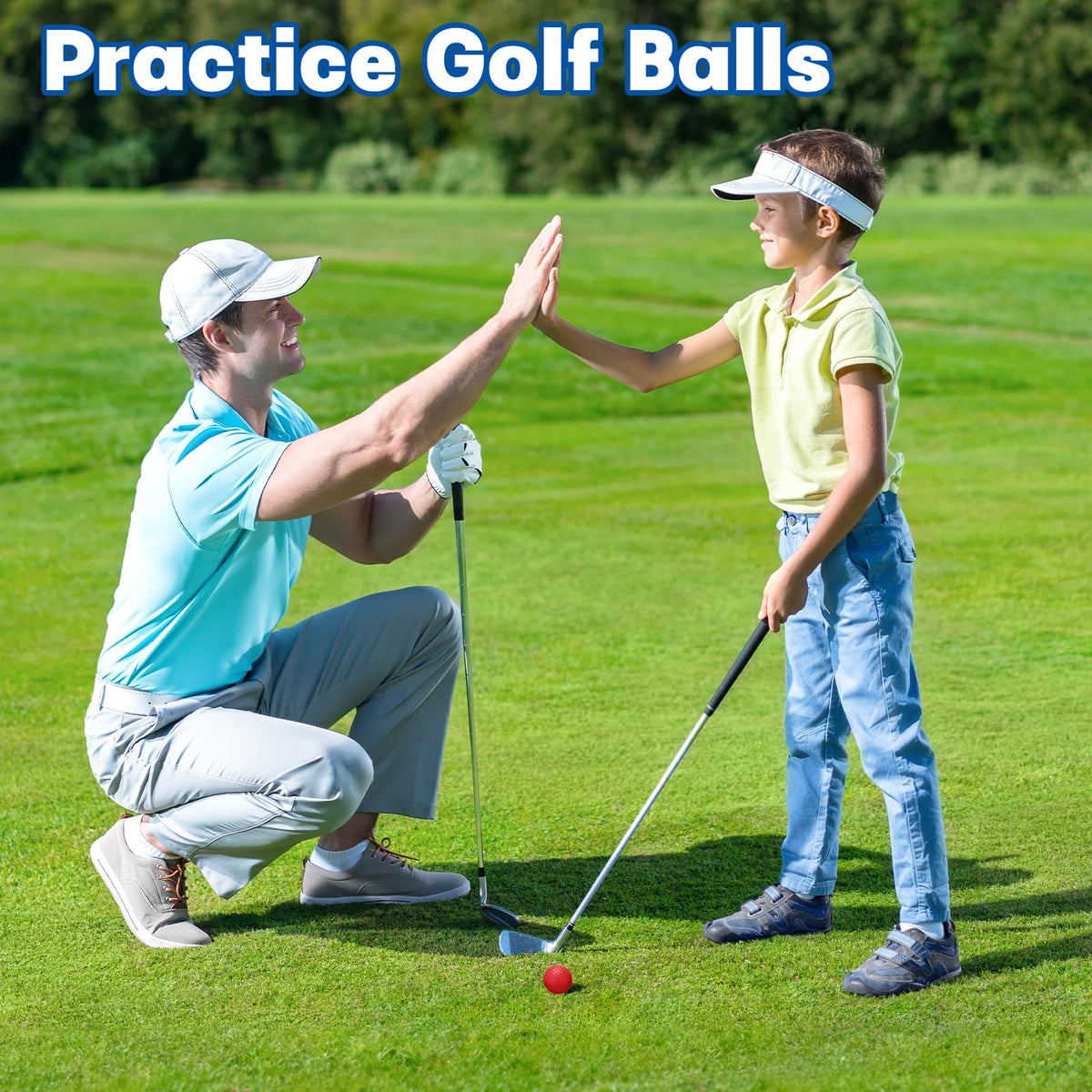 Coopay backyard driving range practice scene for varied terrain training.