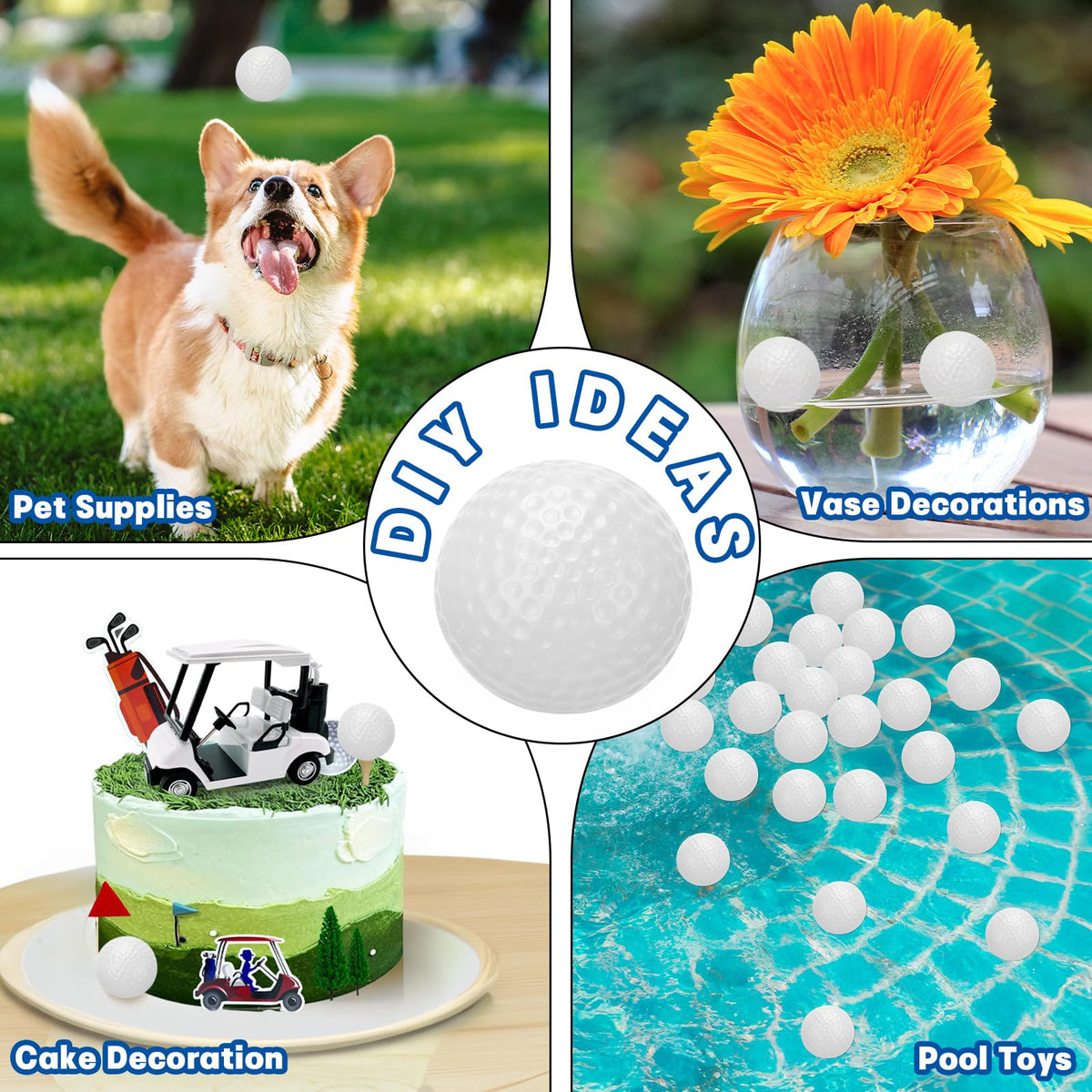 Coopay beginner-friendly golf balls are lightweight and durable.