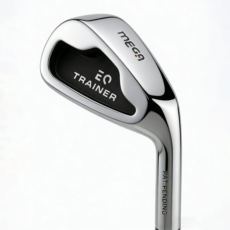 COOUV Mini 7 Iron Swing Trainer shows a compact head for precise distance control during practice.