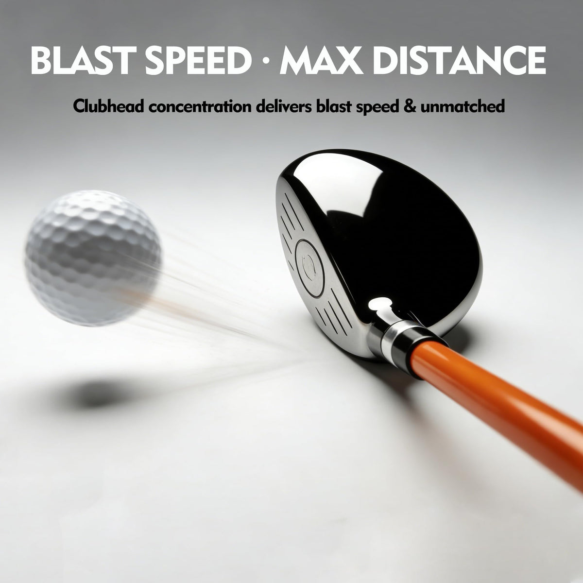COOUV Mini Driver compact design stored in golf bag for easy transport